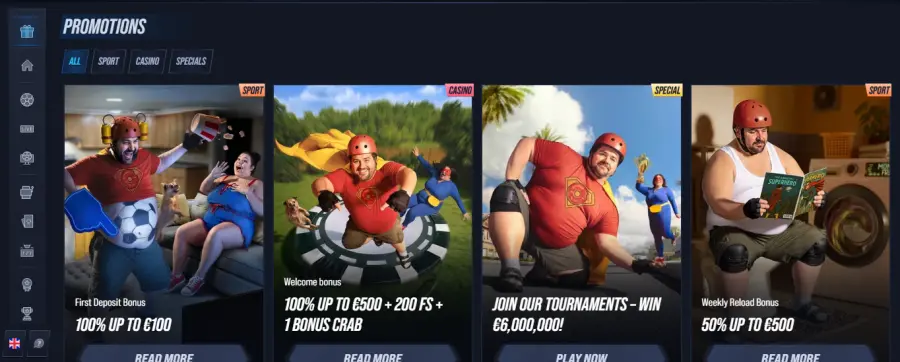 Casino vegas hero